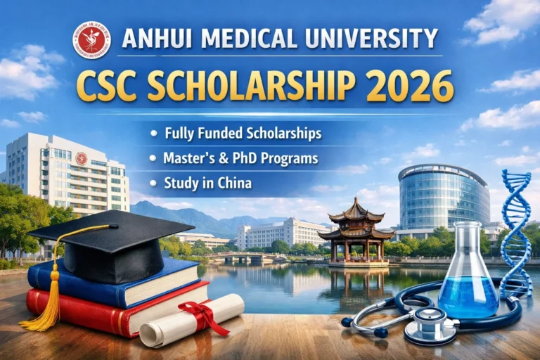 Anhui Medical University CSC Scholarship 2026