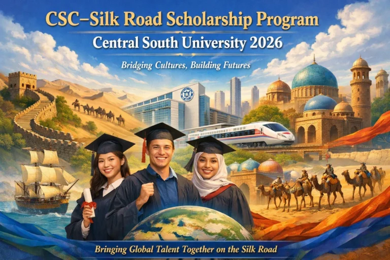 CSC–Silk Road Scholarship Program Central South University 2026