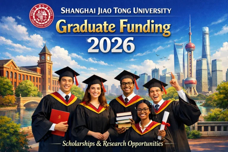 Shanghai Jiao Tong University Graduate funding 2026