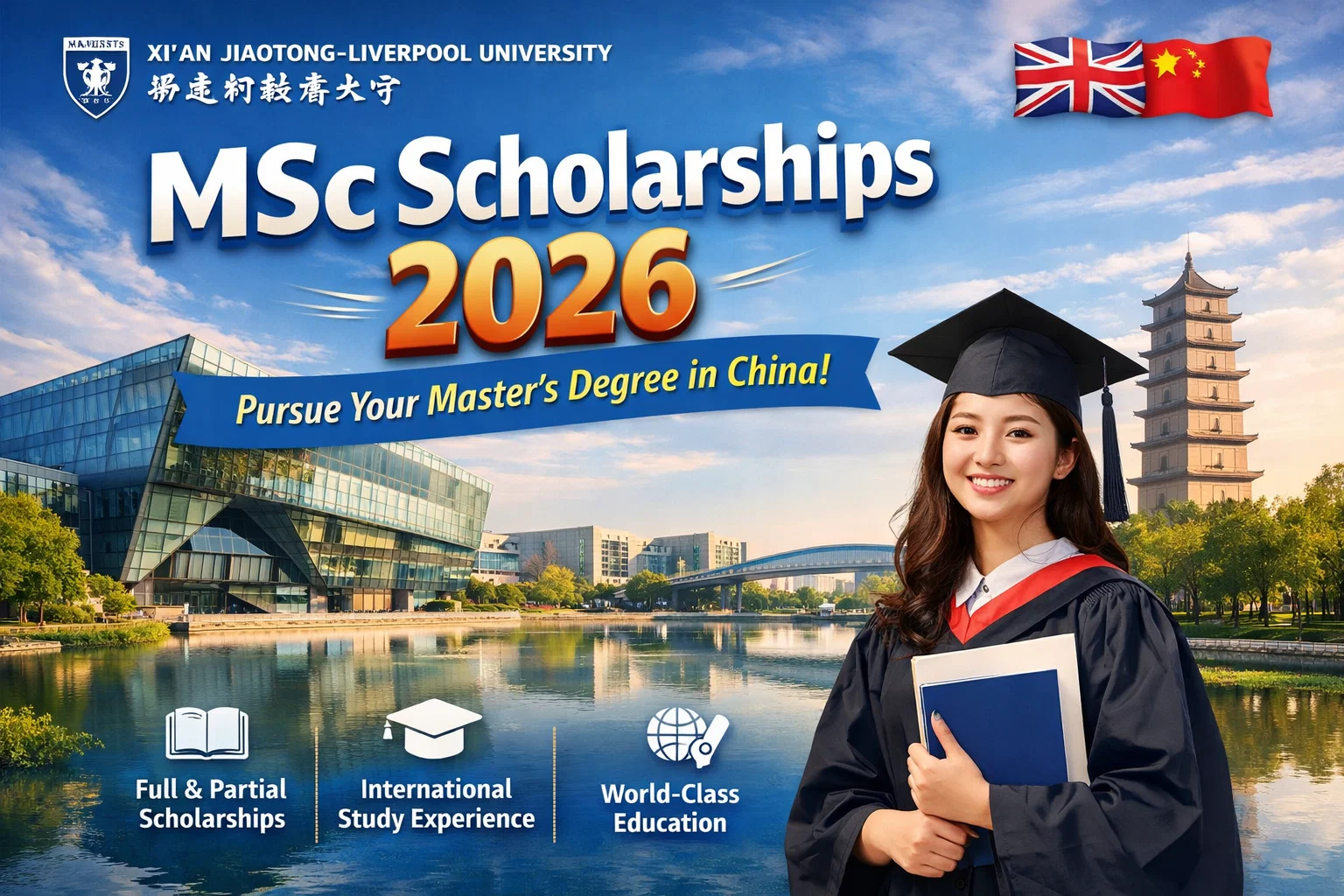 Xian Jiaotong Liverpool University MSc Scholarships 2026