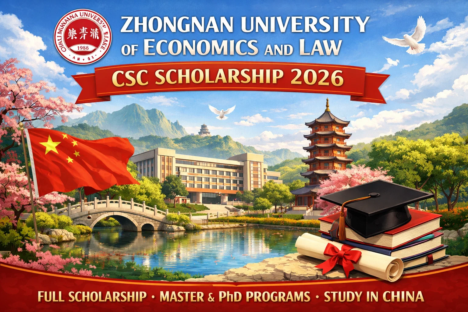 Zhongnan University of Economics and Law CSC Scholarship 2026