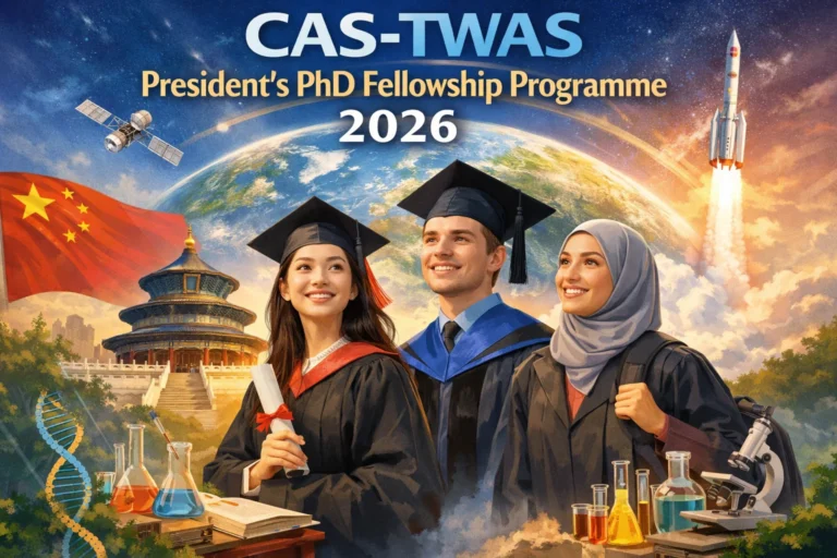 CAS-TWAS President’s PhD Fellowship Programme 2026