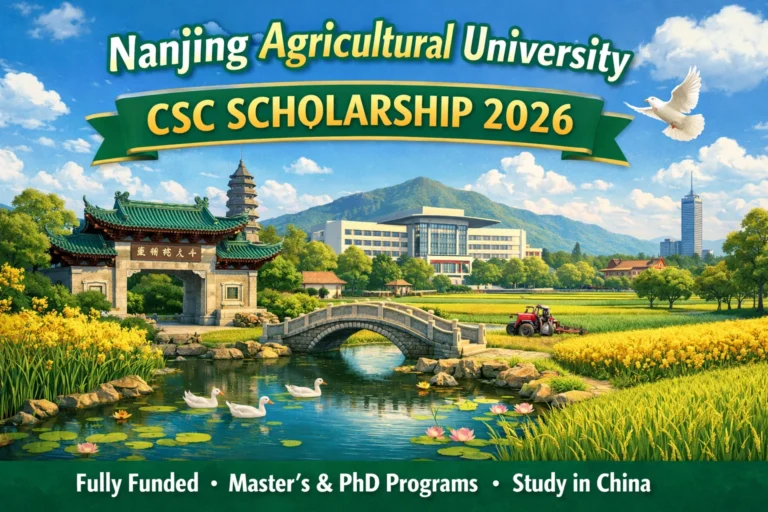 Nanjing Agricultural University CSC Scholarship 2026