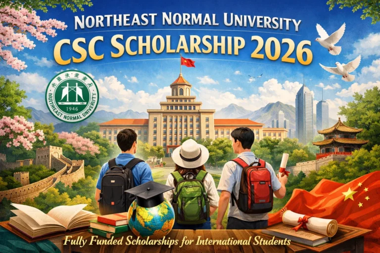 Northeast Normal University CSC Scholarship 2026